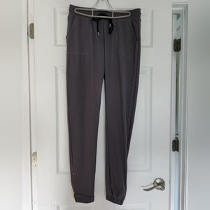 Zyia Dark Gray Peak Zipper Jogger (long) 31"